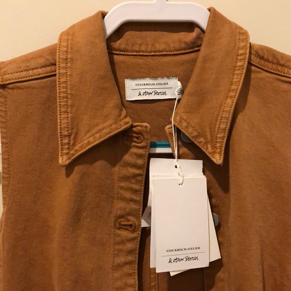 NWT Sleeveless Denim Mini Dress - Picture 4 of 4